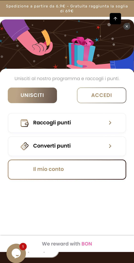 I punti Shockino Lovers - Shockino Cioccolato