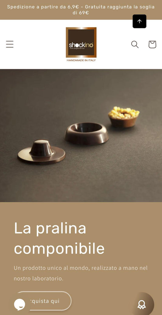 Il nuovo sito Shockino! - Shockino Cioccolato