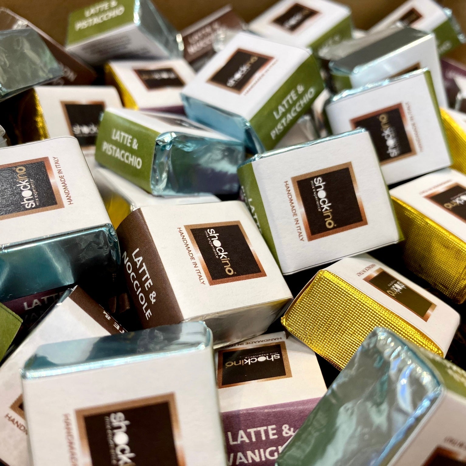 cioccolatini ripieni assortiti