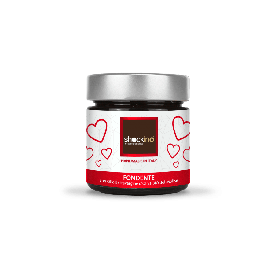 Crema spalmabile Fondente San Valentino - Shockino Cioccolato