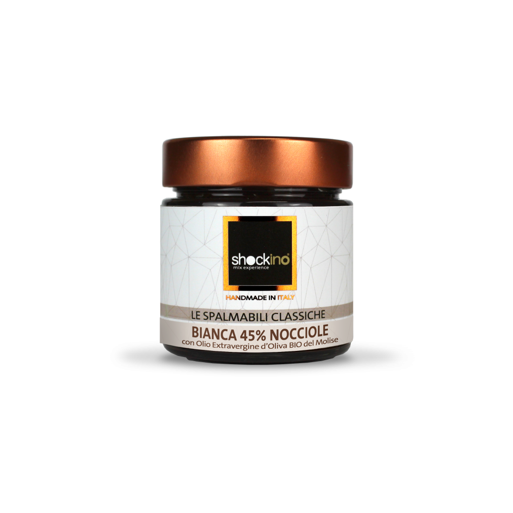 Shockino Crema spalmabile artigianale 45% Nocciole