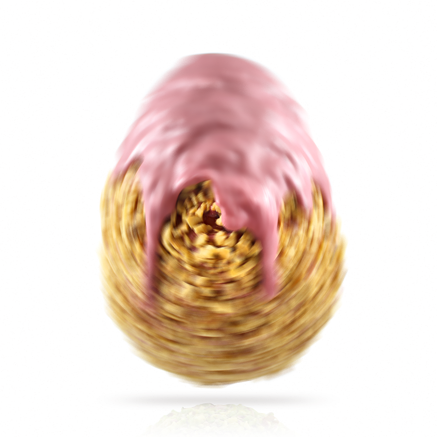 Gourmet Easter Eggs Ruby and Hazelnuts 220g