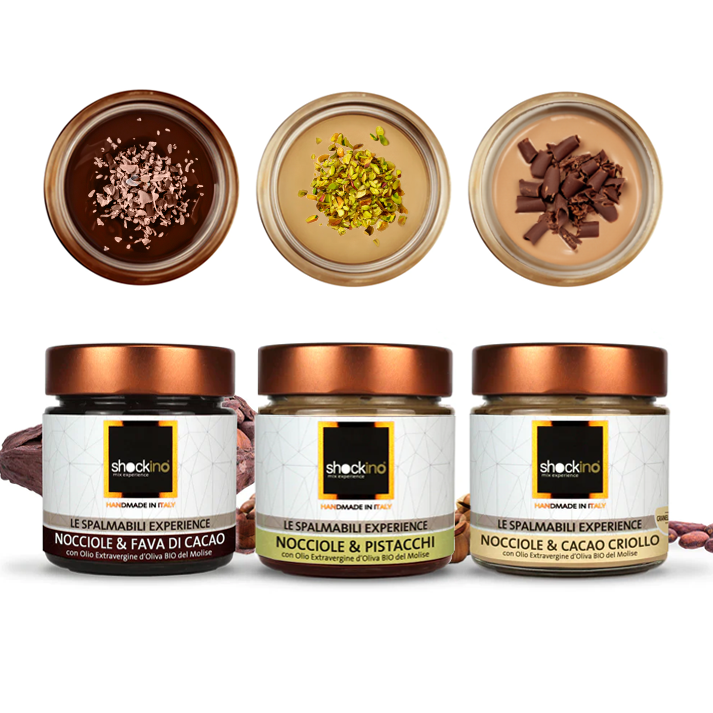 Kit degustazione creme spalmabili granellate