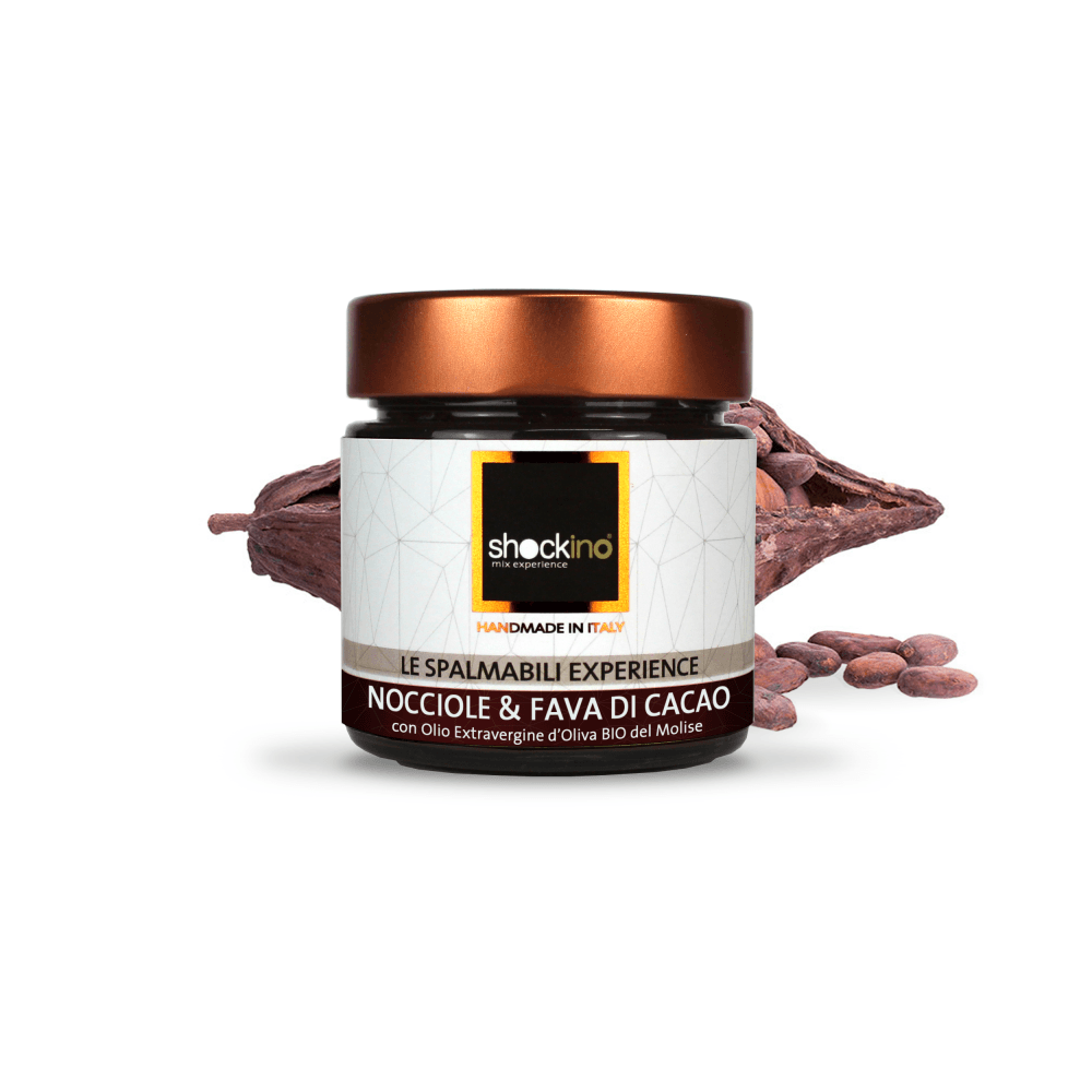 Crema spalmabile Nocciole e Fave di Cacao - Shockino Cioccolato