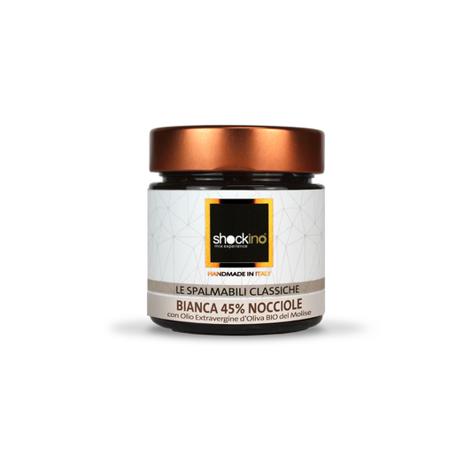 Shockino Crema spalmabile artigianale 45% Nocciole