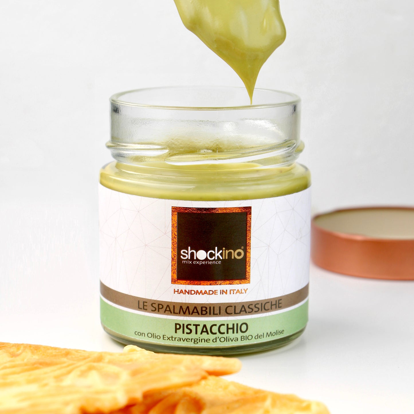 Crema spalmabile al pistacchio senza latte