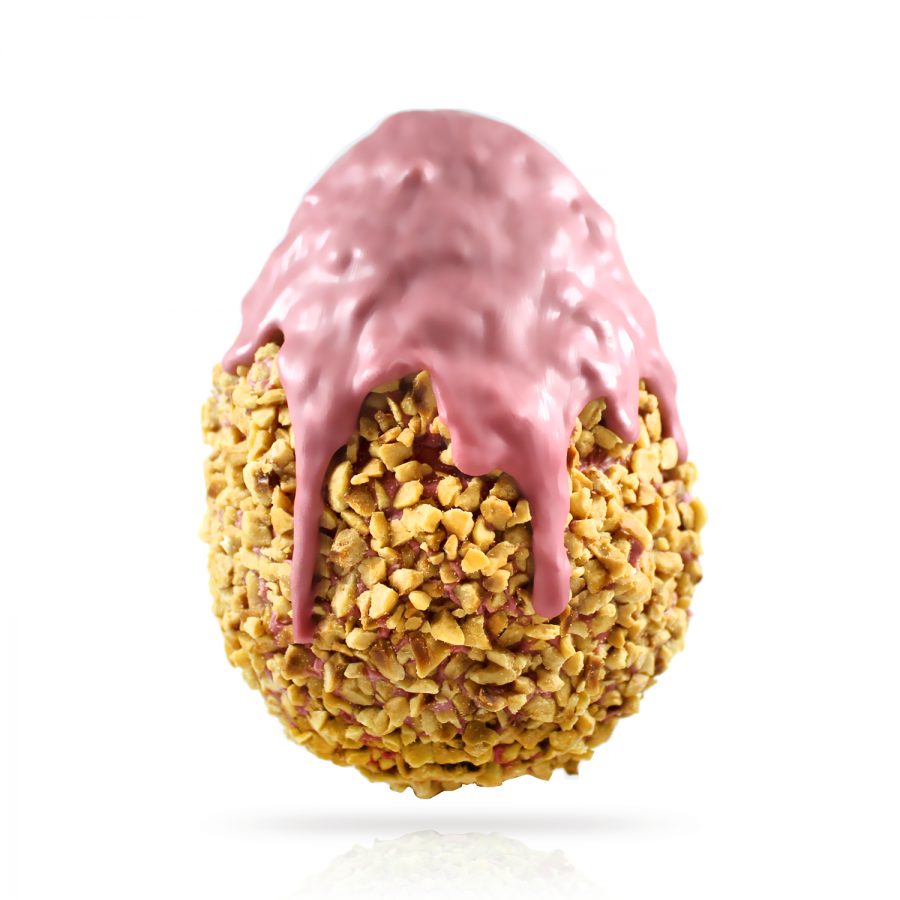 Ruby Di Roccio Uova di Pasqua gourmet Ruby e Nocciole 220g – Shockino Cioccolato
